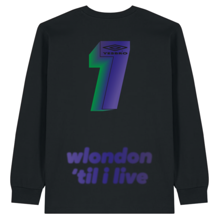 wlondon 'til i live l/s (black) - Image 2
