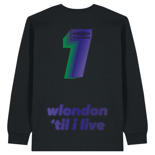 wlondon 'til i live l/s (black)