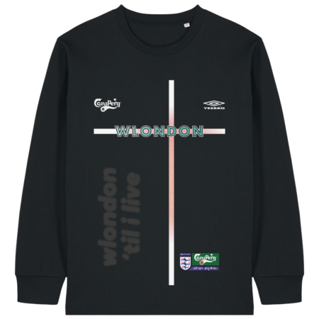 wlondon 'til i live l/s (black) - Image 1