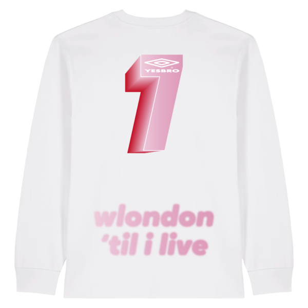 wlondon 'til i live l/s (white)