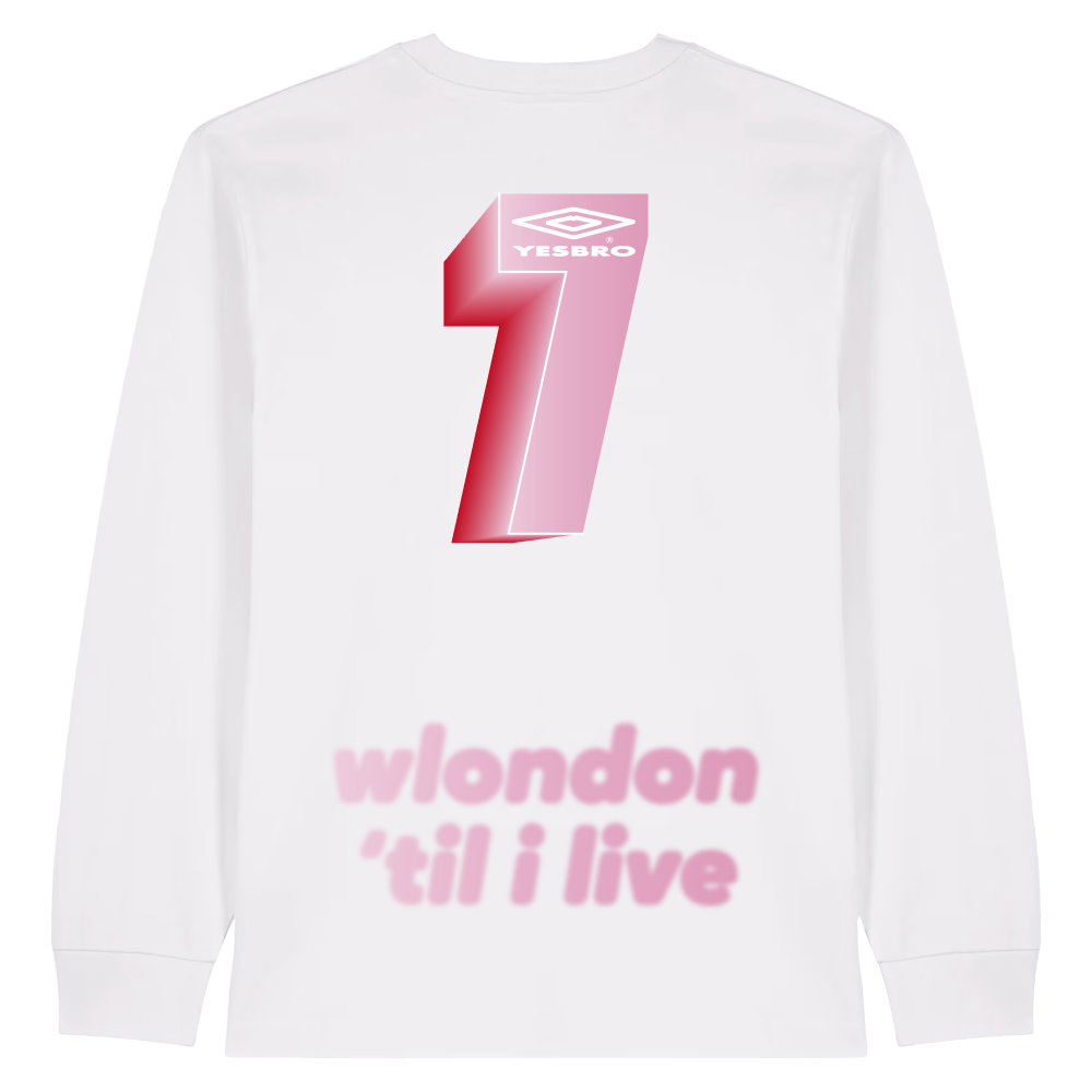 wlondon 'til i live l/s (white) - Image 2