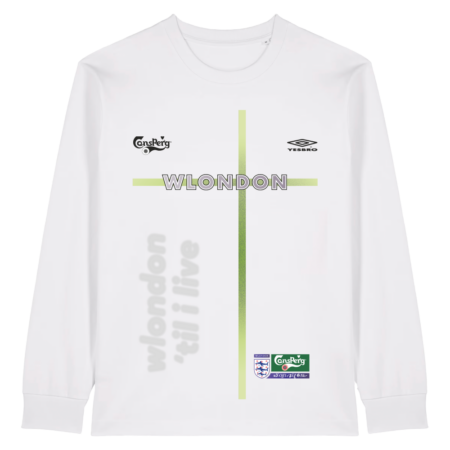 wlondon 'til i live l/s (white)